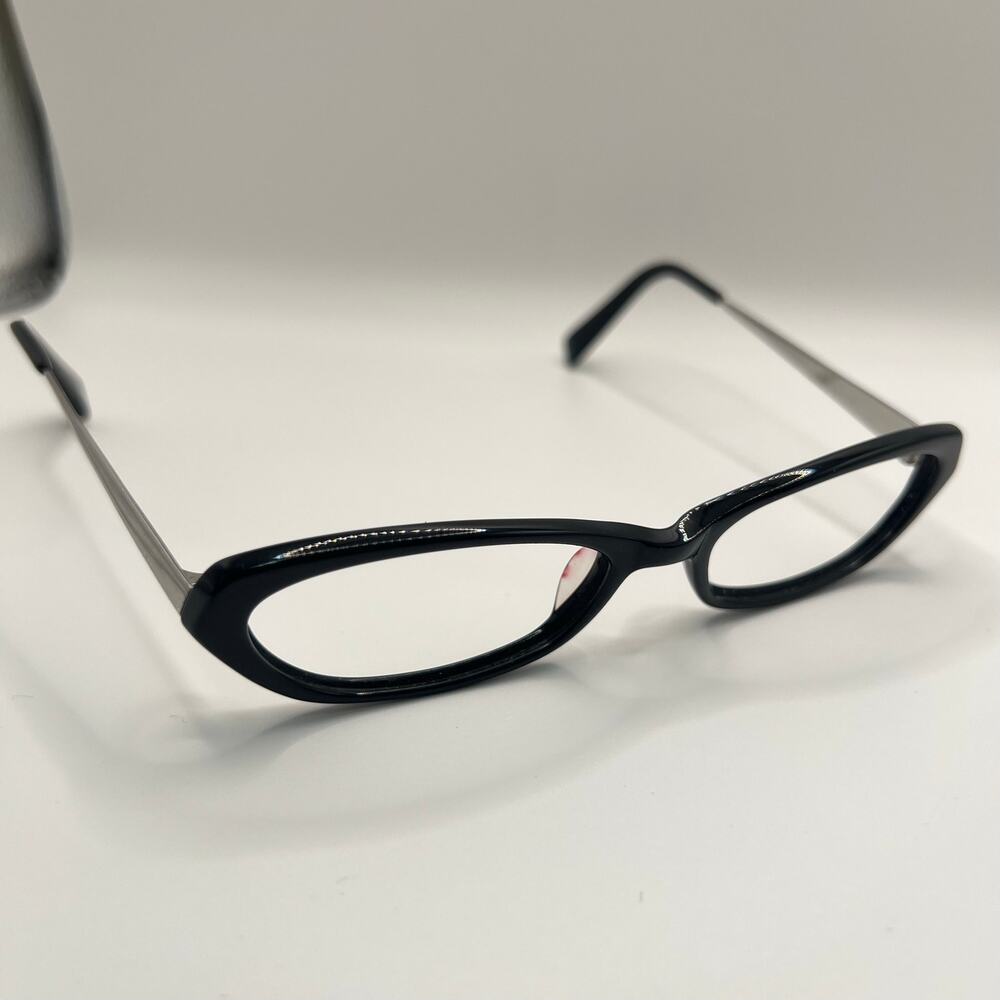 Seraphin HumboldT/8536 Eyeglasses Frames Only Black Silver 52-17-140 Japan